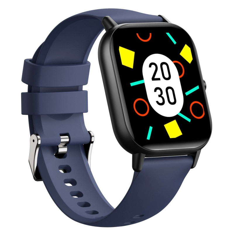 Smart Watch 2,01" suuren näytön kuntomonitori Sports Bluetooth-älykello - Sininen