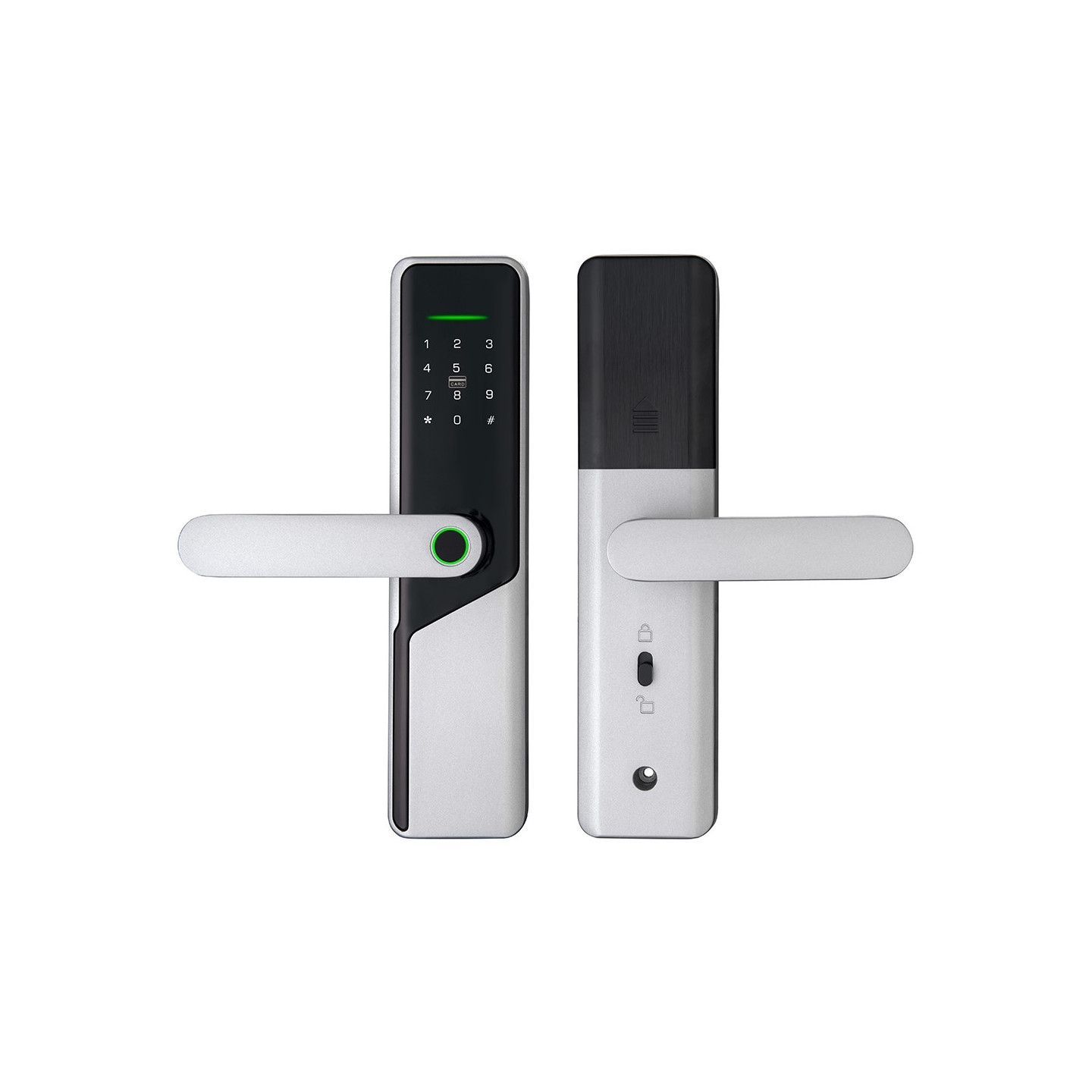 A1 Tuya WiFi Fingerprint Smart Door Lock Dynamic Password NFC Electronic Lock