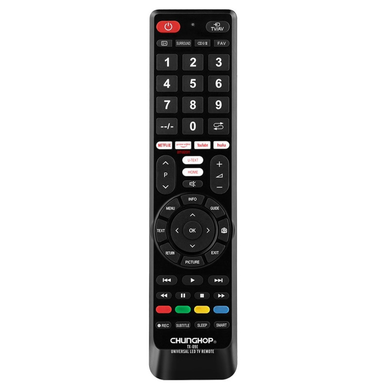 Remote Control CHUNGHOP TX-09E Universal TV Remote Control Replacement