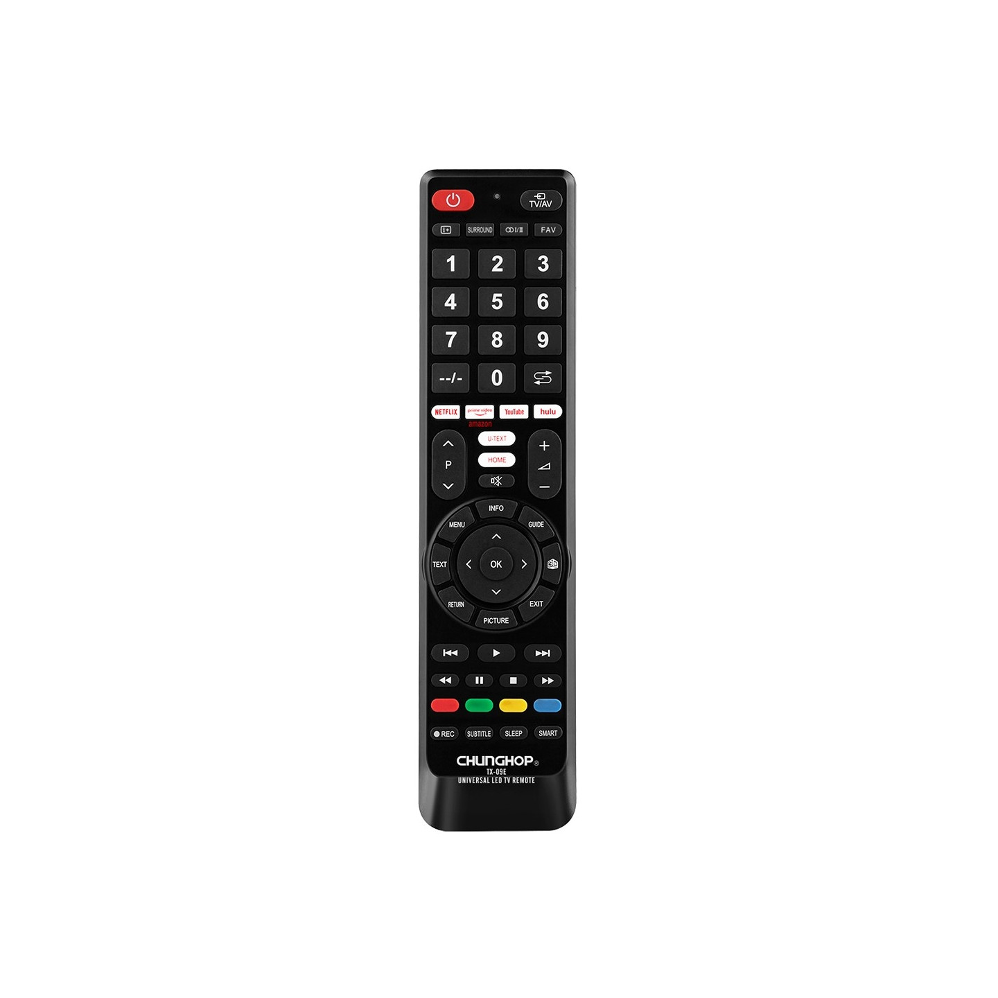 Remote Control CHUNGHOP TX-09E Universal TV Remote Control Replacement