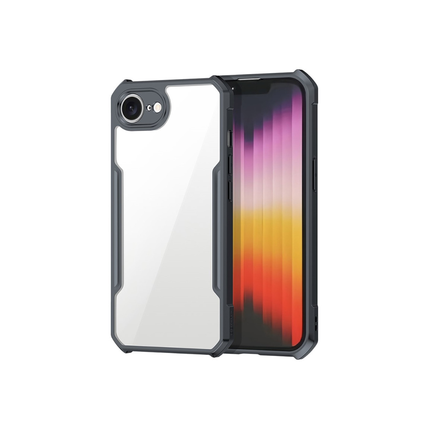XUNDD bagcover til iPhone 16e akryl+TPU telefonetui