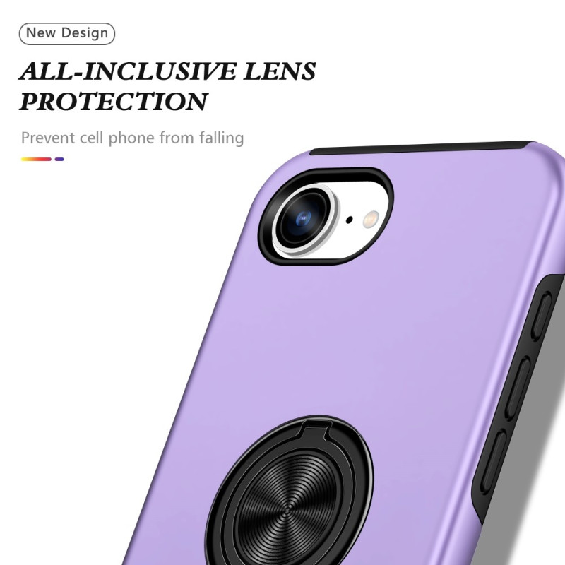 For iPhone 16e Hybrid-deksel med Fingerring