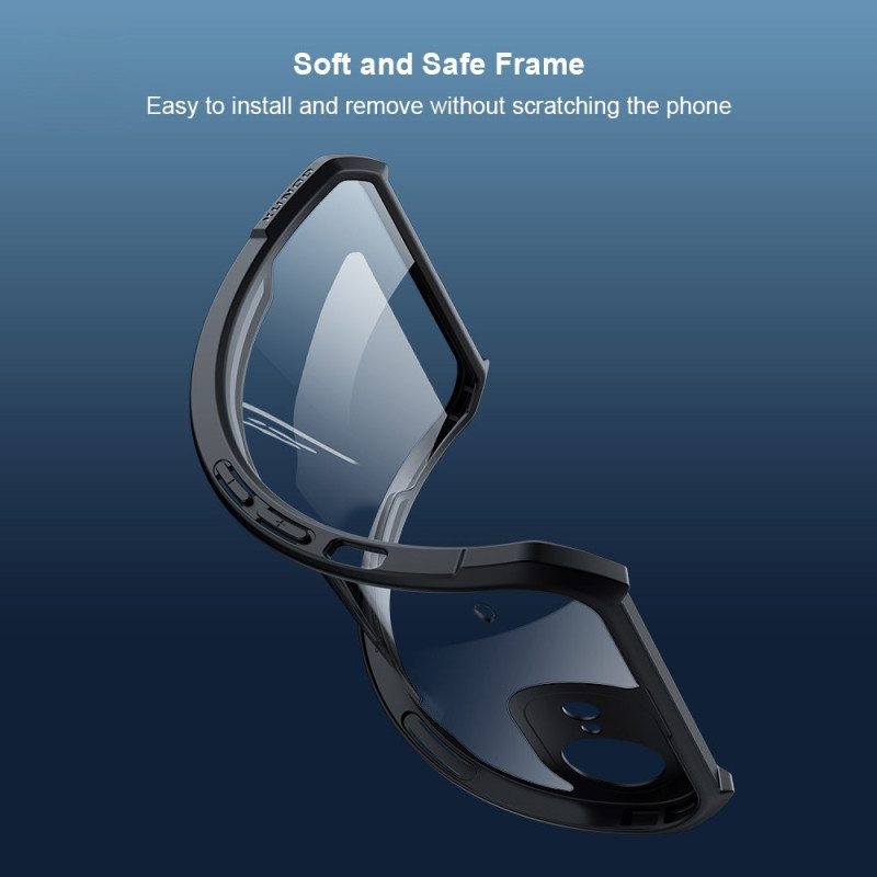 XUNDD-takakansi iPhone 16e akryyli+TPU-puhelinkotelolle