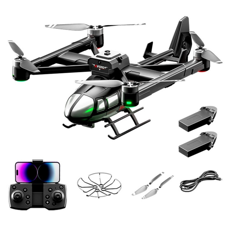 X38 DC-135 Helicopter Drone Camera Aerial Photo Quadcopter 2 Batteries