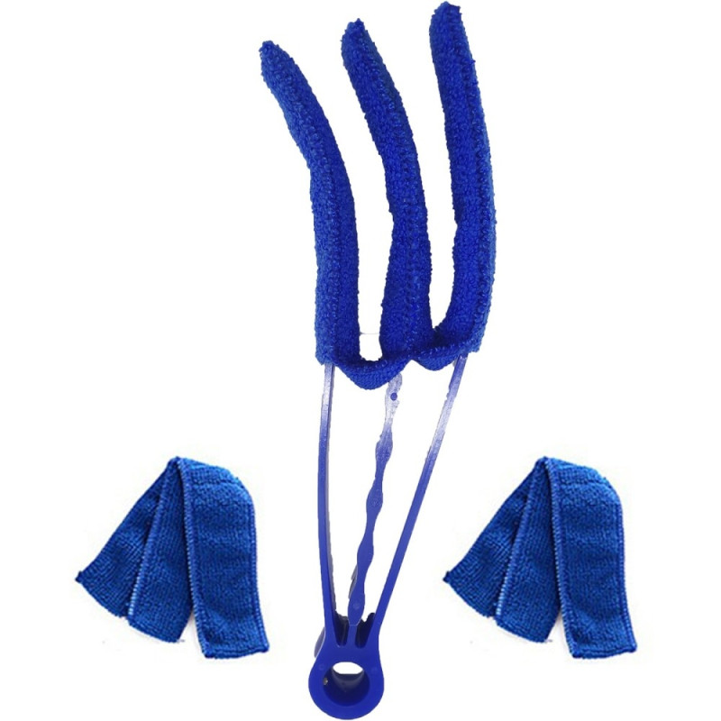 Rengöra Luftkonditionering Galler Borste Tvättbar Ventil Dammduk Med 2 Extra