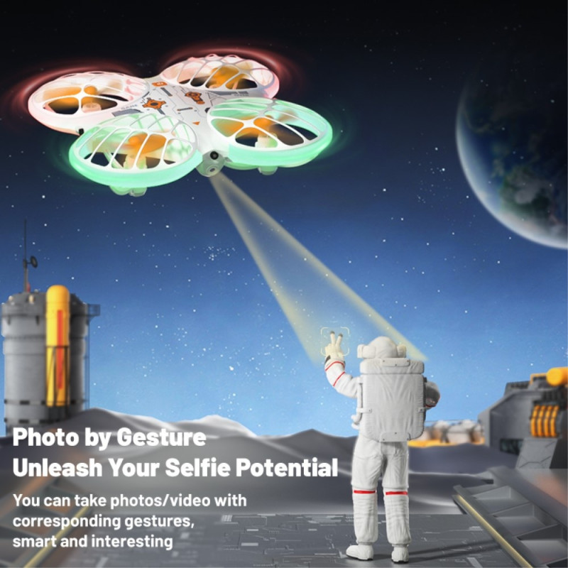 X38 DC-135 Helikopter Drone Kamera Luftfoto Quadcopter 2 batterier