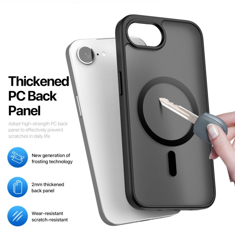 For iPhone 16e Case Compatible with MagSafe DUX DUCIS Yind Series Matte Case