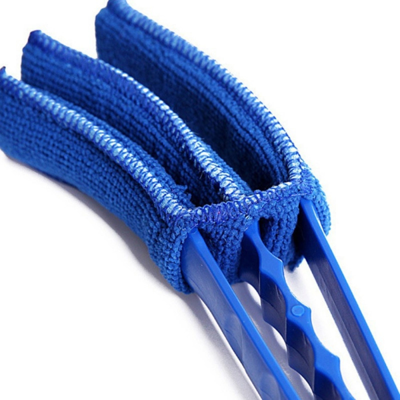 Rengöra Luftkonditionering Galler Borste Tvättbar Ventil Dammduk Med 2 Extra