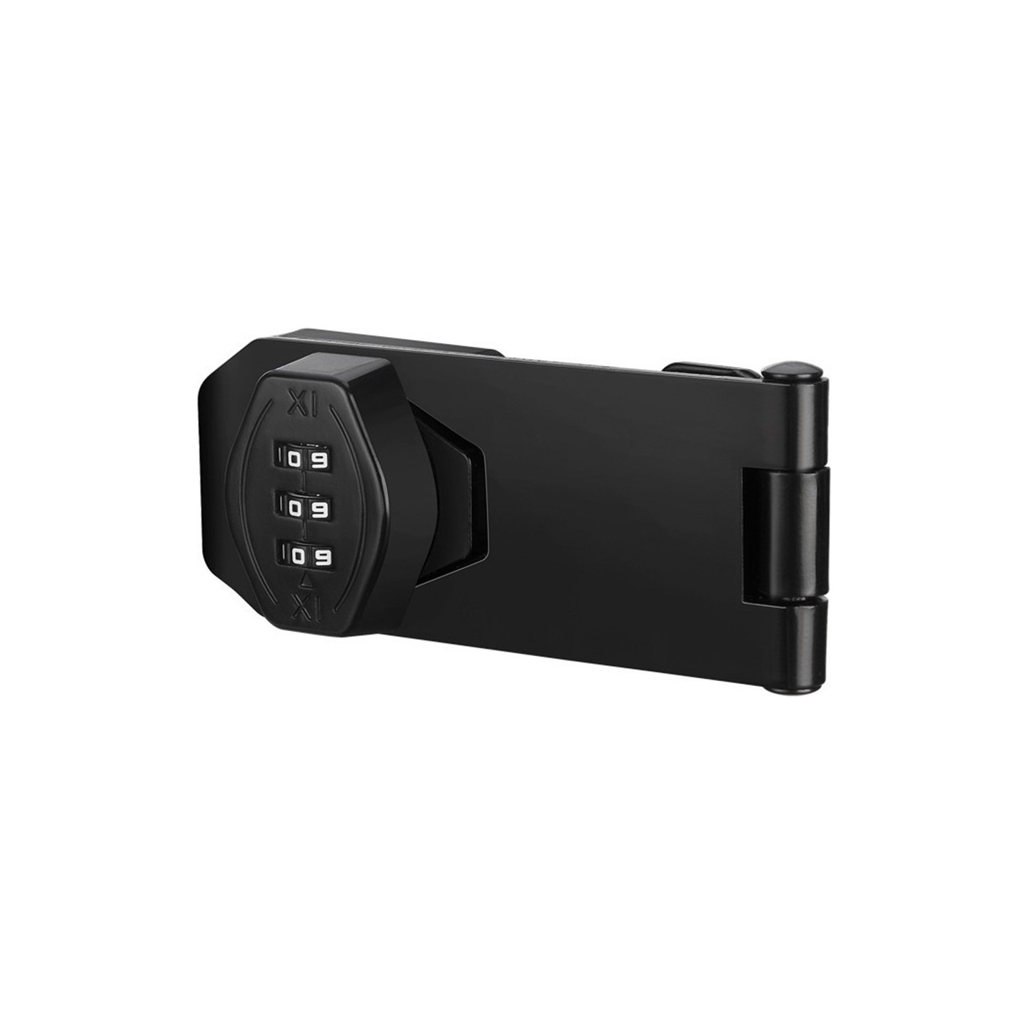 Lås for skap og dør med passord 4 hull 5" skrue Anti-tyveri Enkel installasjon