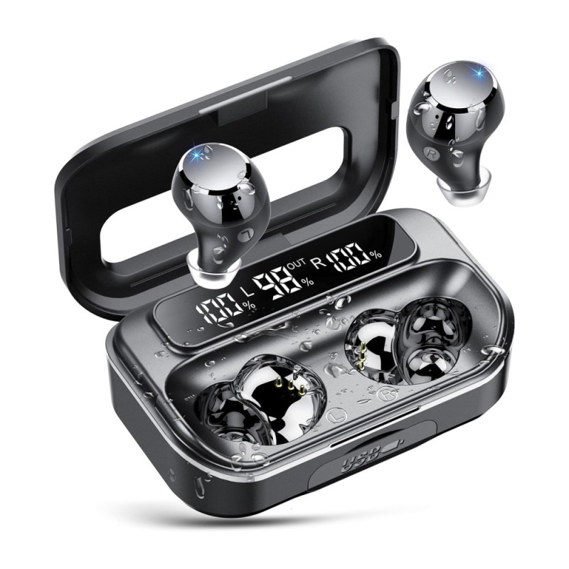 Q26 Bluetooth-kuulokkeet Digitaalinen näyttö In-Ear Langattomat kuulokkeet PowerBank-toiminto