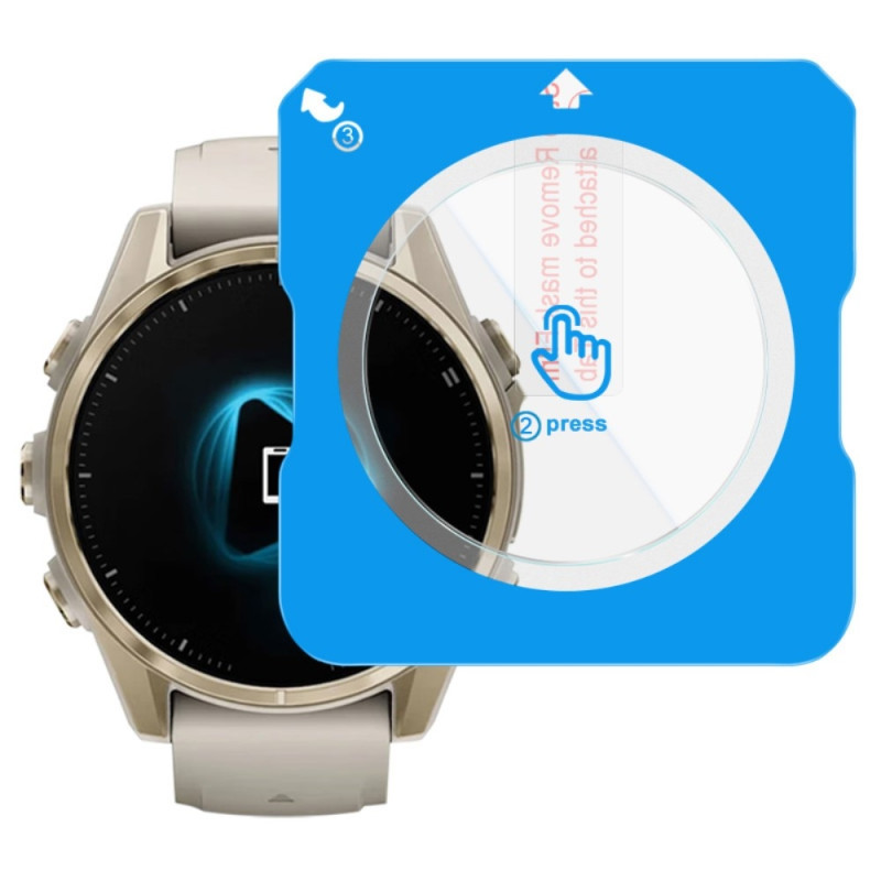 IMAK For Garmin Fenix 8 43mm Tempered Glass Screen Protector