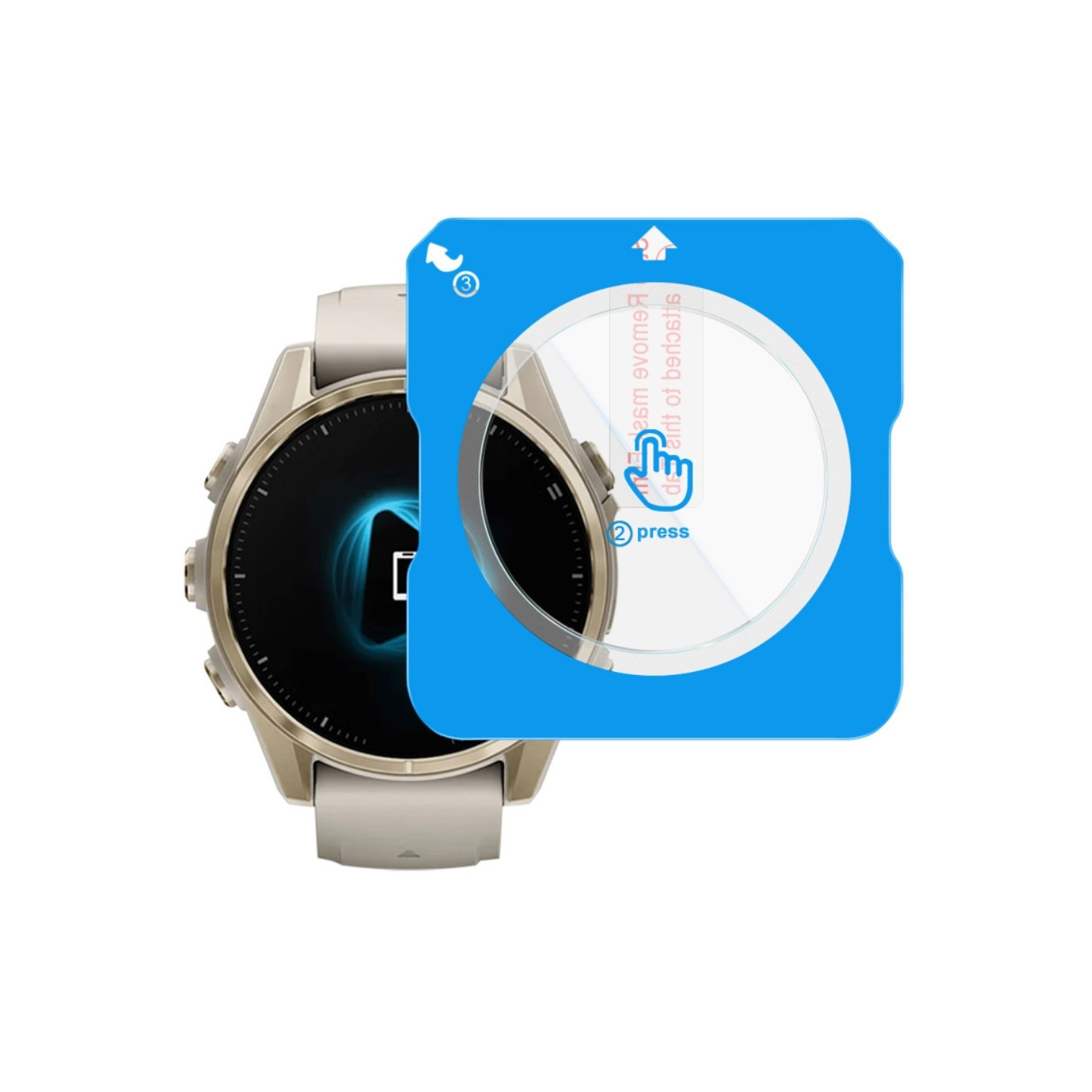 IMAK För Garmin Fenix 8 43mm Härdat Glas Skärmskydd