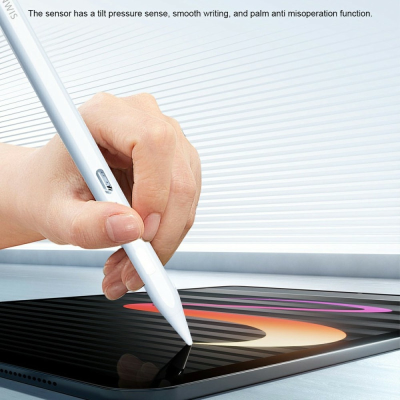 BENWIS Til iPad Kapacitiv Stylus Pen 230mAh Batteri Tilt Sensitivity Pen