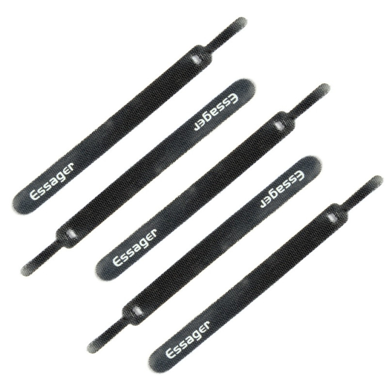 30 stk Datakabel Organizer Cord Finishing Wrap Tie Wire Kabelhåndtering