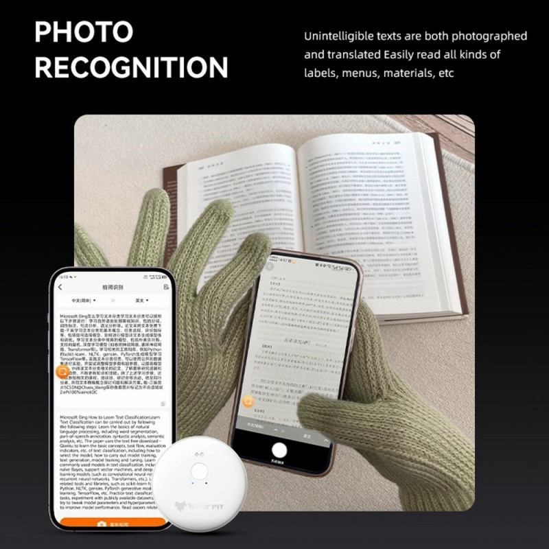 Stemmeoversætter Sprogoversættelse i realtid Instant Scan Oversætter