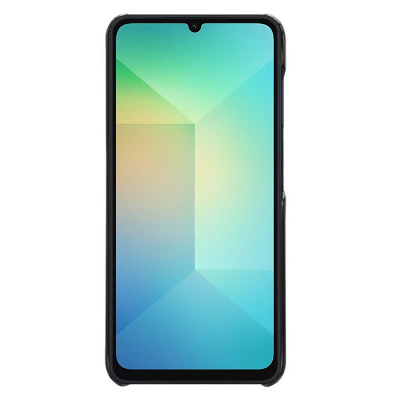 Samsung Galaxy A06 KSQ Pu-Leather Coated Shell Hard Case