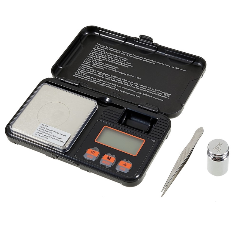 50g/0,001g digital vægt kalibrering pincet