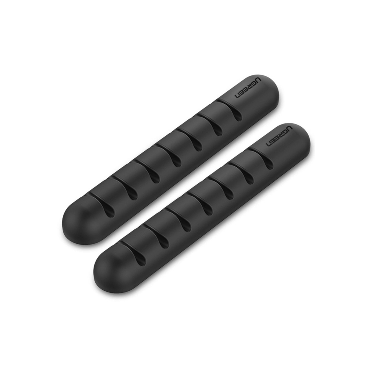 2 stk 7 spor selvklebende kabelhåndtering Organiser kablene Ledningsholder