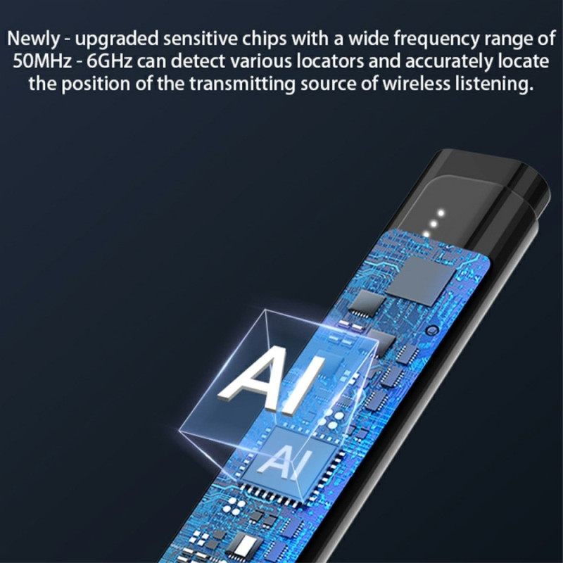 Skjult kameradetektor WiFi Signal Finder Anti Spy Infrarød Scanner for hotell