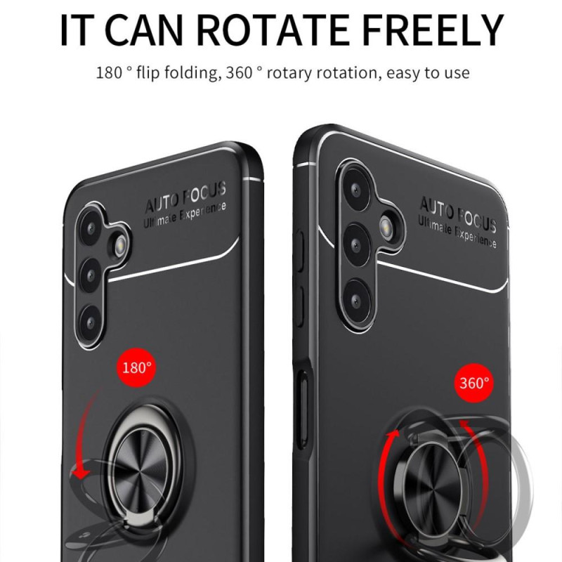 Samsung Galaxy A13 5G/A04s 4G TPU Deksel med Fingerring - Svart