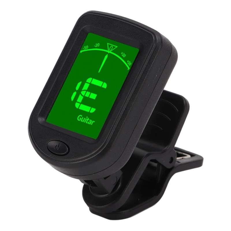 Akustisk gitartuner clip-on-tuner for tuningverktøy for strengeinstrumenter