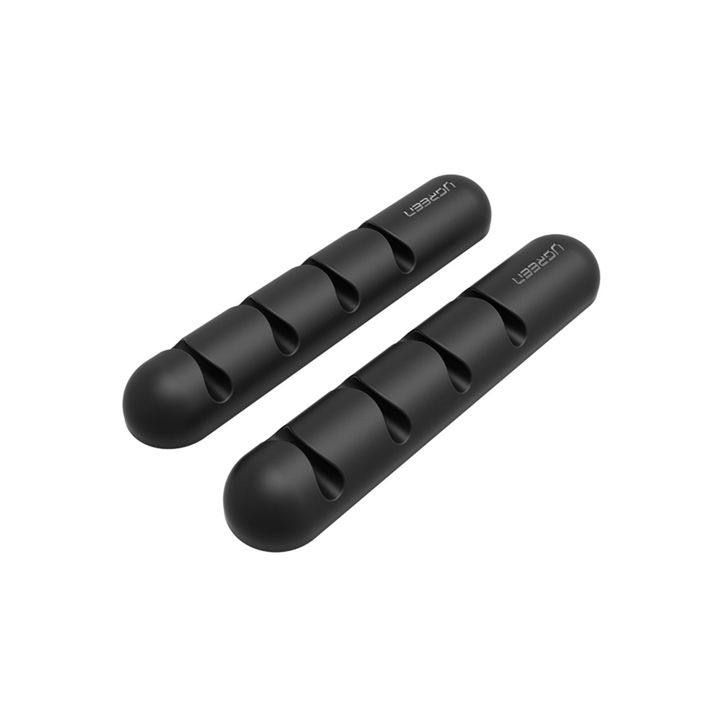 2 stk 4 spor selvklebende kabelhåndtering Organiser kablene Ledningsholder