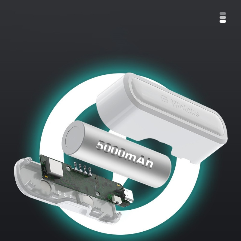 Til Pico 2 3 Meta Quest 3 2 Pro 5000mAh batteripakke Powerbank bærbar oplader