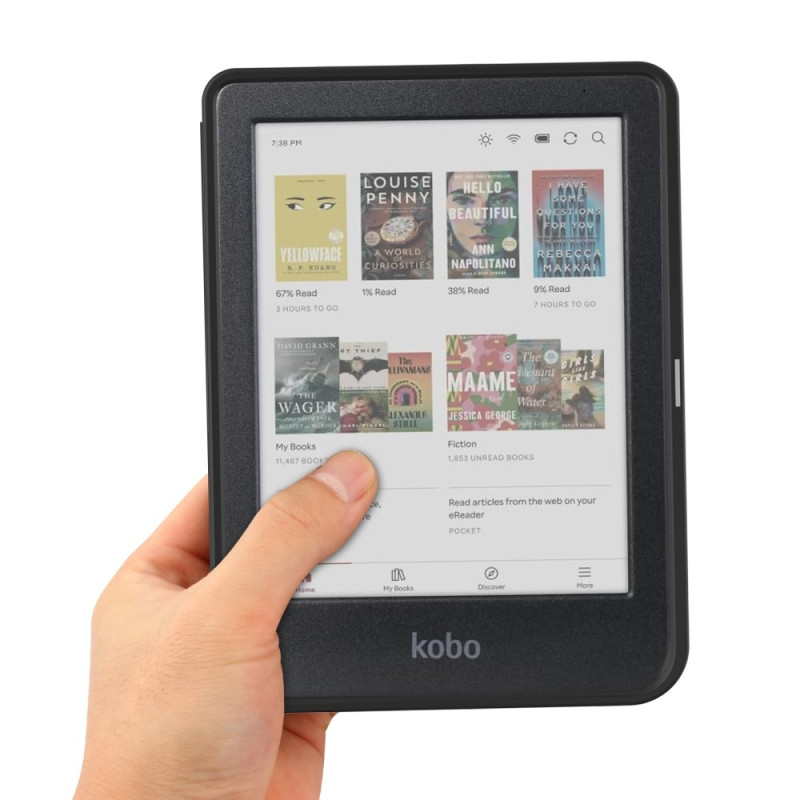 Kobo Clara Colour / Clara BW Kotelo PU Nahka + TPU E-Reader Suoja