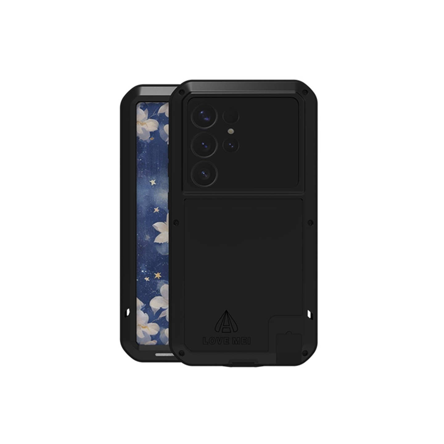 Samsung Galaxy S25 Ultra Case Armor suojakotelo Kuori + karkaistu lasi