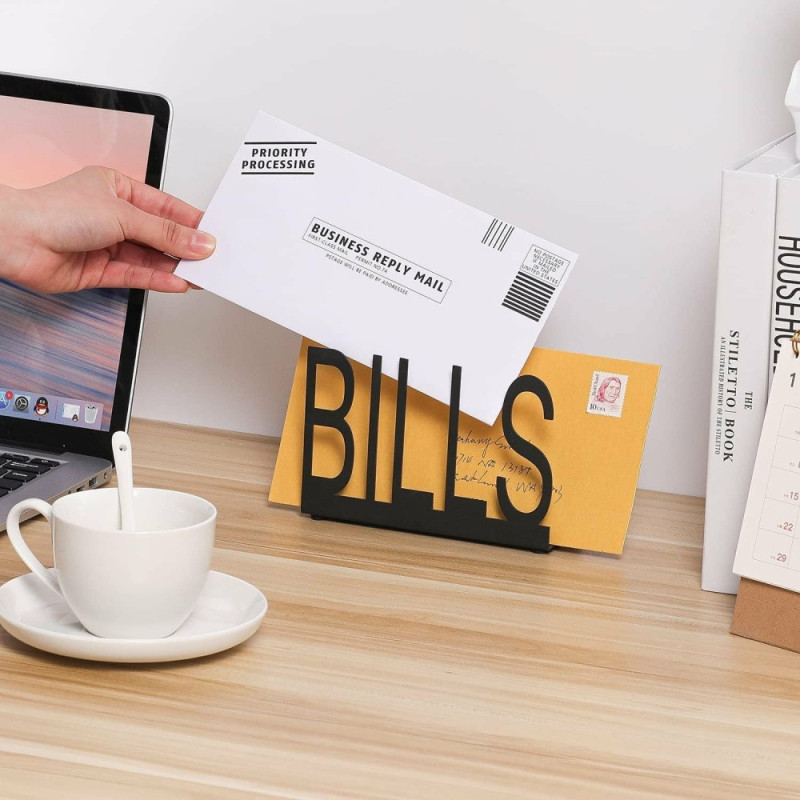 Brev Post Oppbevaring Metall Postholdere Brev Sorterering Oppbevaring