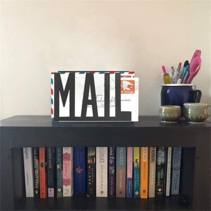 Opbevaring Brev post opbevaring Metal postholdere Brev sorterering