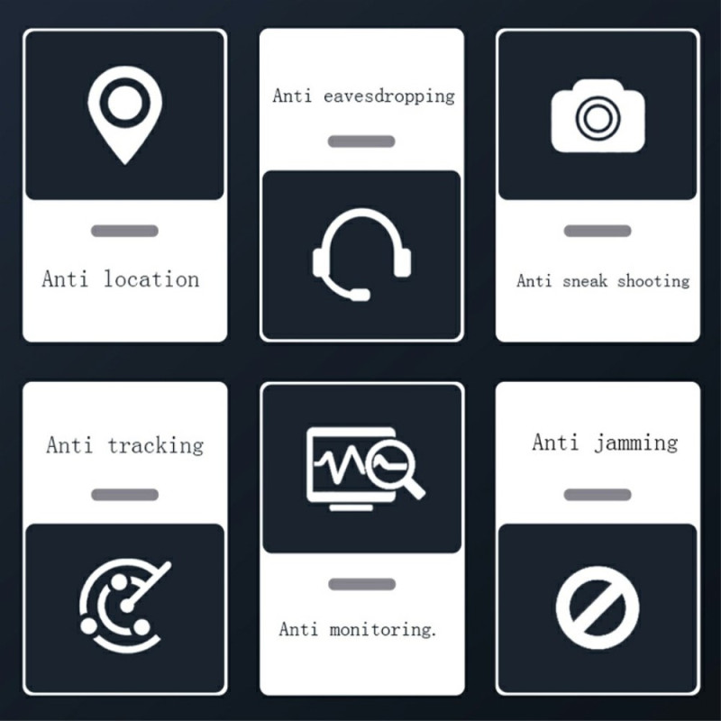 Anti Spy Kamera Detector WiFi Locator Signal Scanner Infraröd Dold Kamera Finder Tracker