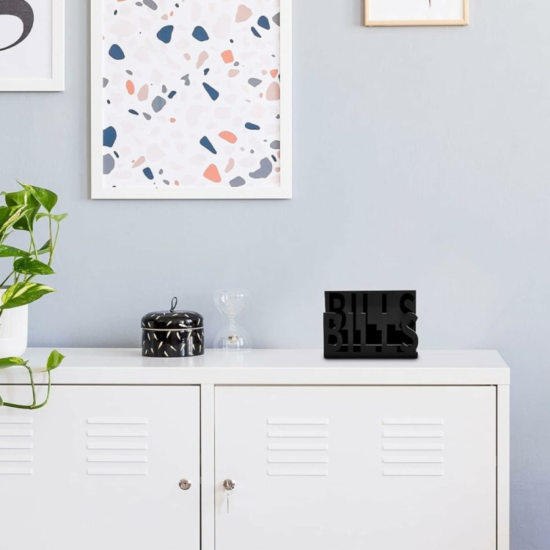 Letter Mail Organizer Metal Mail Organizer Holder Letter Sorter Storage