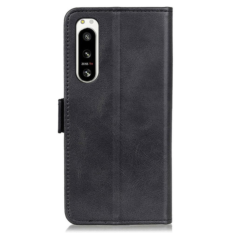 Sony Xperia 5 IV Phone Case Wallet Stand Side Magnetic Cover