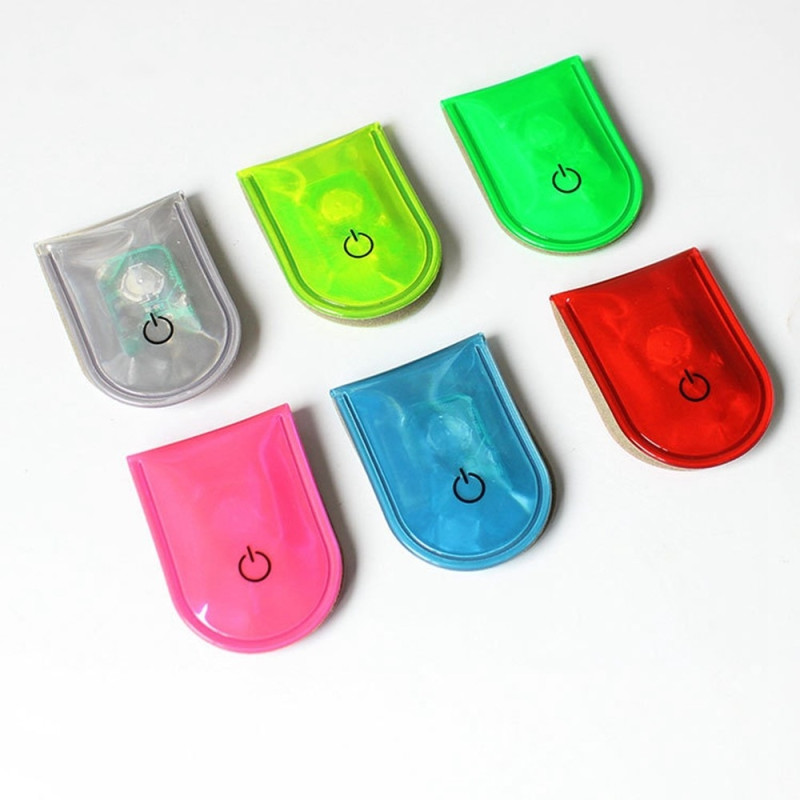 LED-lys Magnetisk Clip Sikkerhed Løb Nat Campingaktiviteter