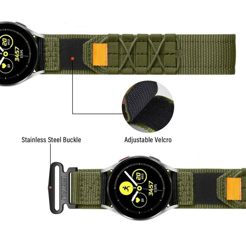 Rem for Samsung Watch7 44mm 40mm Huawei Watch GT 3 42mm - Blå