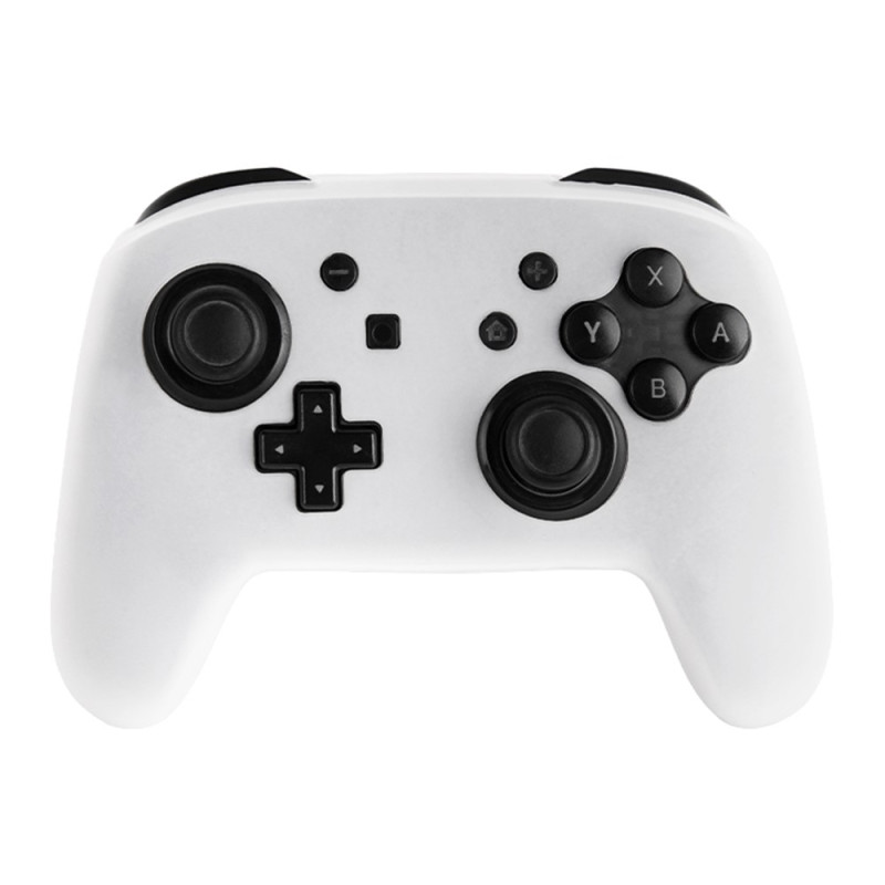 Yhteensopiva Nintendo Switch Pro -ohjainkotelon silikonikotelon kanssa - Valkoinen