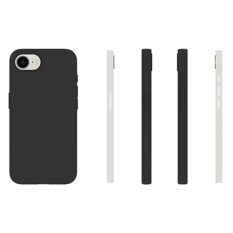 Til iPhone 16e Deksel TPU Bakdeksel - Svart