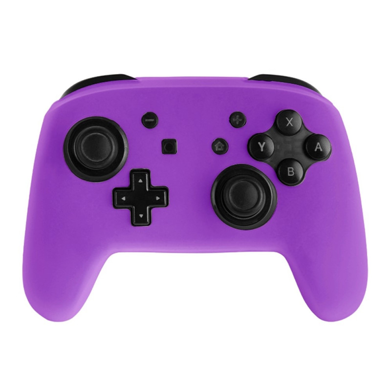 Yhteensopiva Nintendo Switch Pro -ohjainkotelon silikonikotelon kanssa - violetti