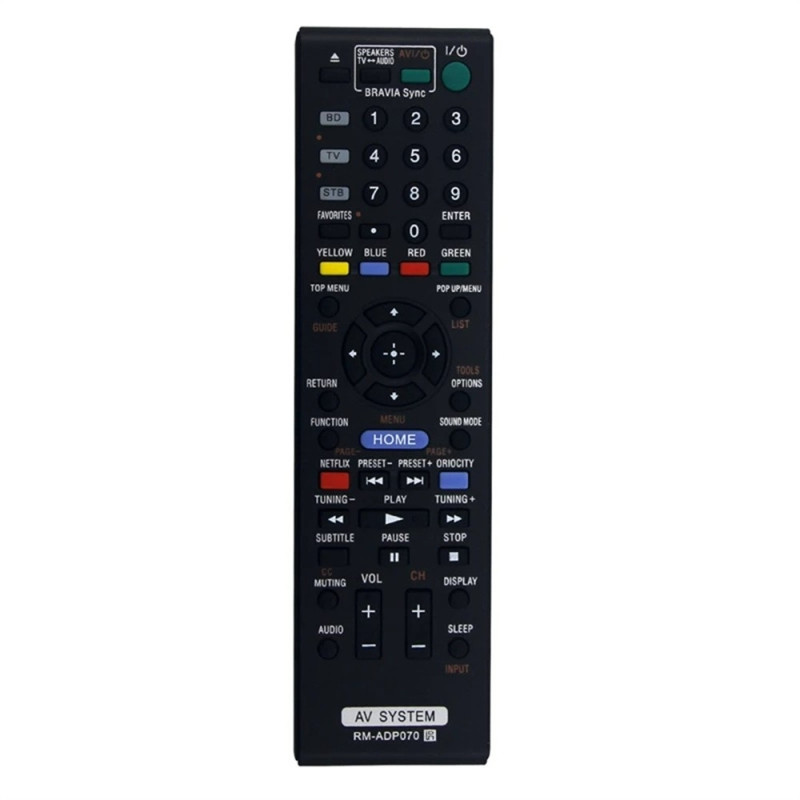 Remote Control Replacement for RM-ADP070 For Sony DVD
