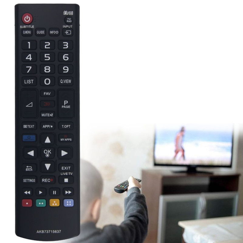 TV remote control Replacement for AKB73715637 For LG TV