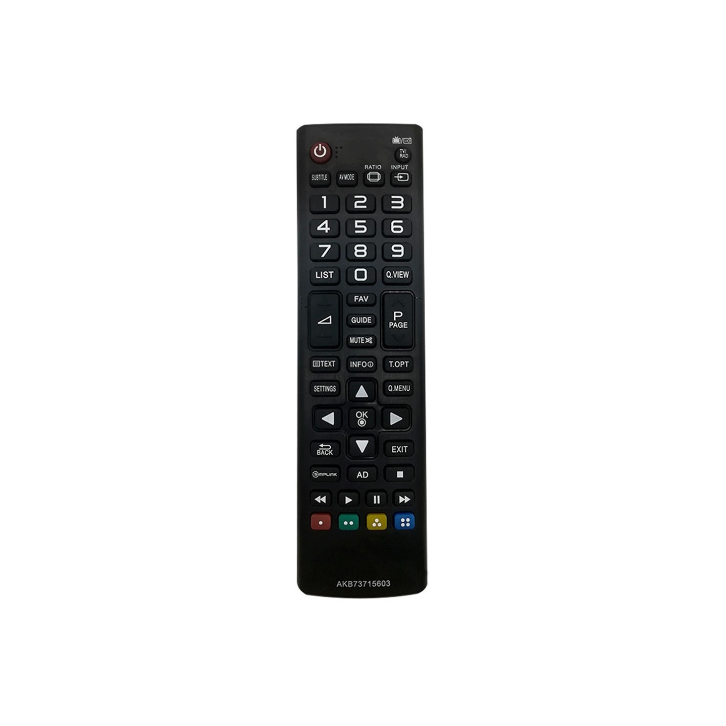TV fjernbetjening Erstatning for AKB73715603 Til LG TV