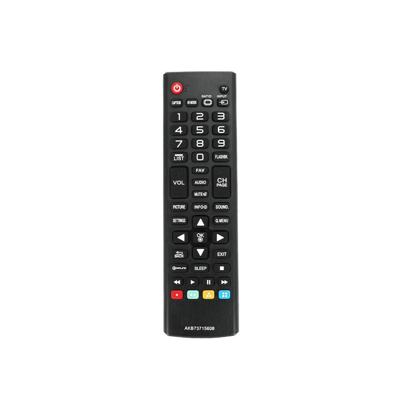 TV fjärrkontroll Ersättning för AKB73715608 För LG TV