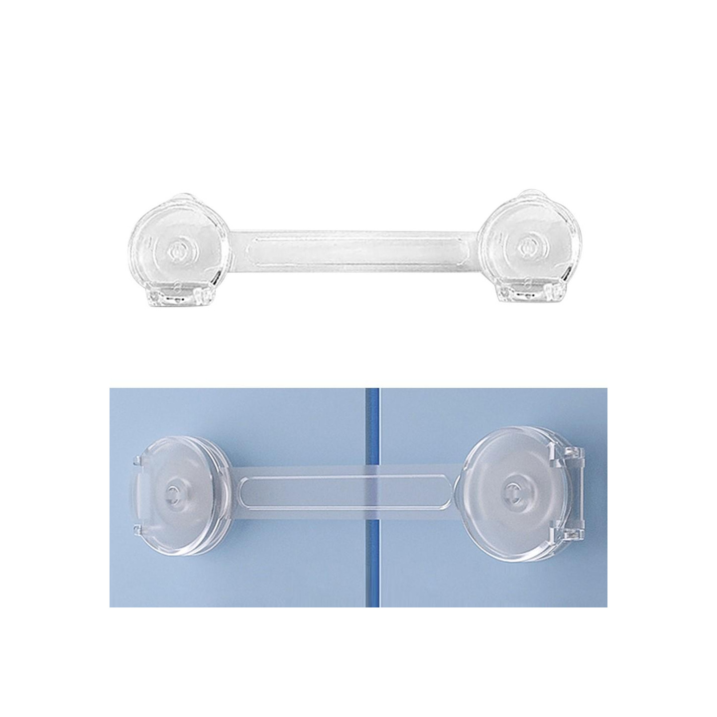 Skapskap Dørskuff Babysikkerhetslås Barnesikkerhetsbeskyttelseslås