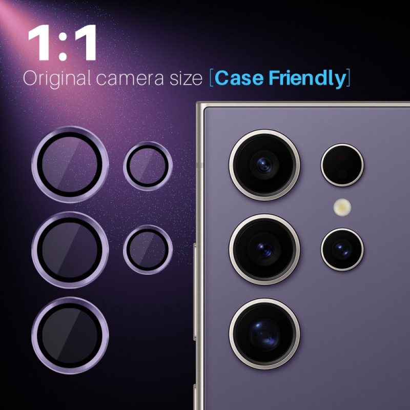 NORTHJO för Samsung Galaxy S25 Ultra Härdat Glas Kameralinsskydd