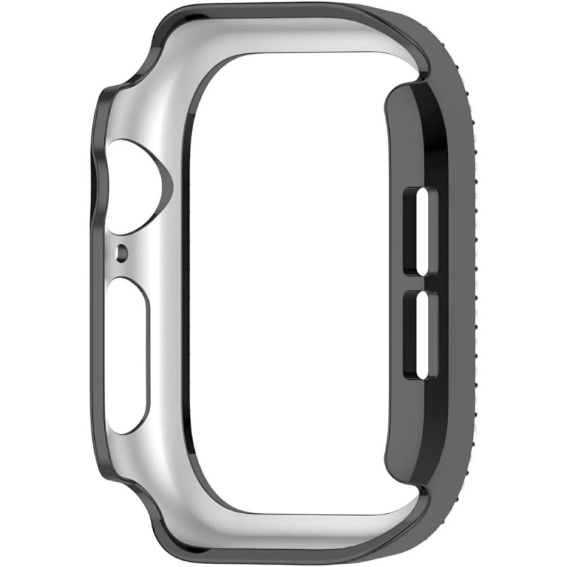 För A Watch Series 10 42mm Fodral Skal Ram Bling Rhinestone Decor - Svart