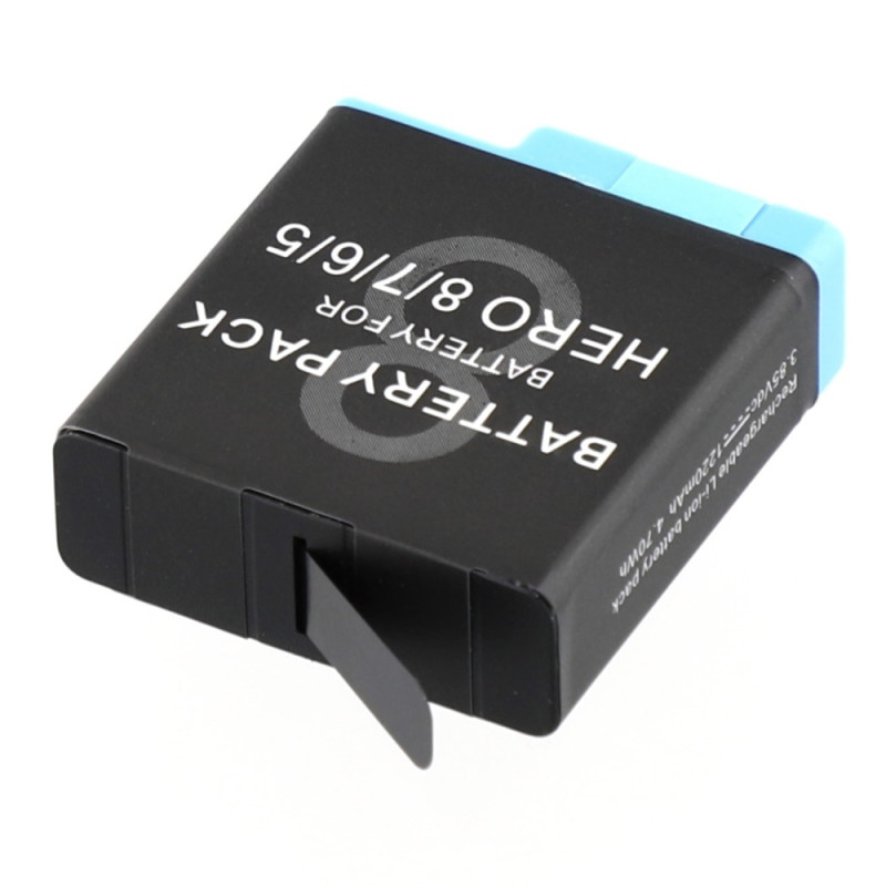 Batteri för GoPro Hero 8 3.85V 1220mAh AHDBT-801 Ersättningsbatteri