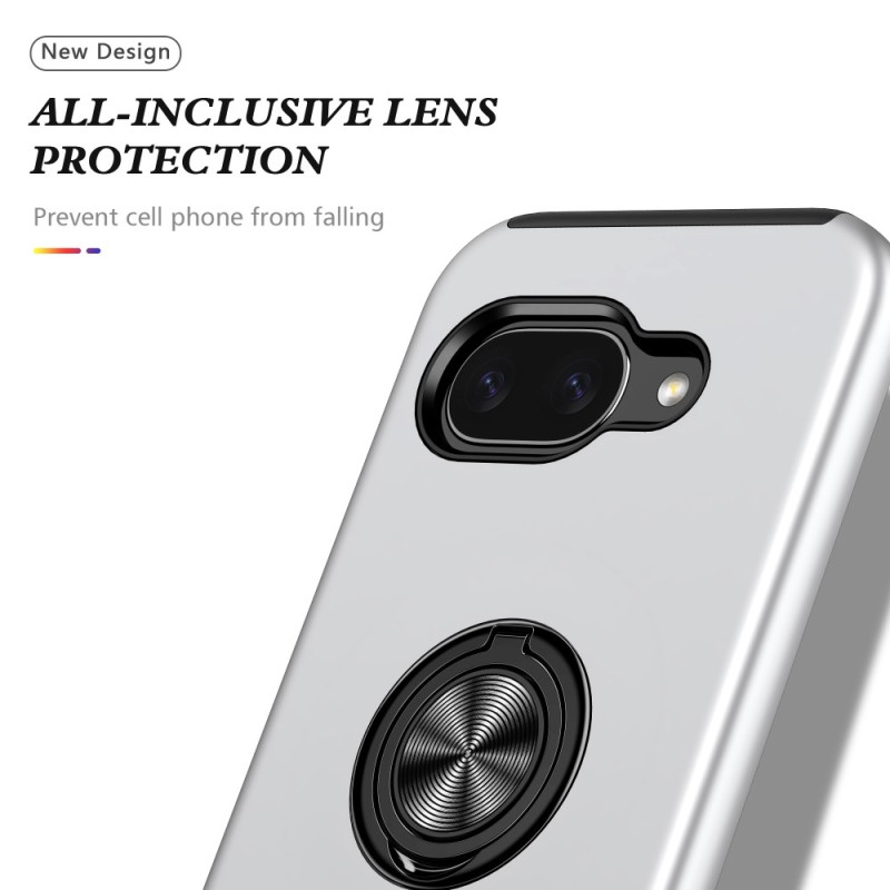 For Google Pixel 9A Finger Ring Kickstand Hybrid Case
