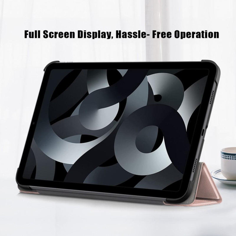 Tri - fold Stand Case for iPad 10.9 (2022) Tablet Cover - Rose Gold