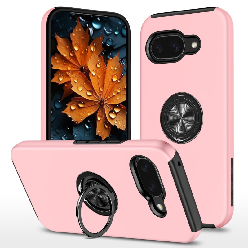 For Pixel 9A Hybrid Deksel med Fingerring